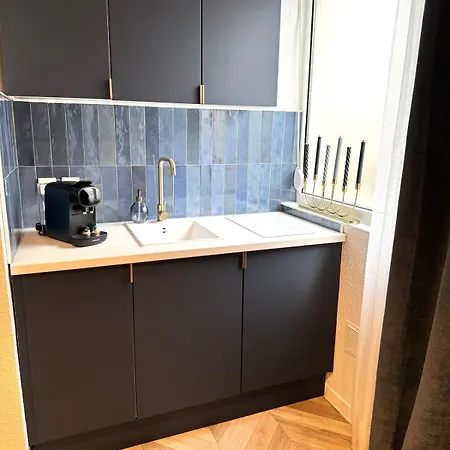Evasion Bleu Champagne & Son Parking Prive Daire *