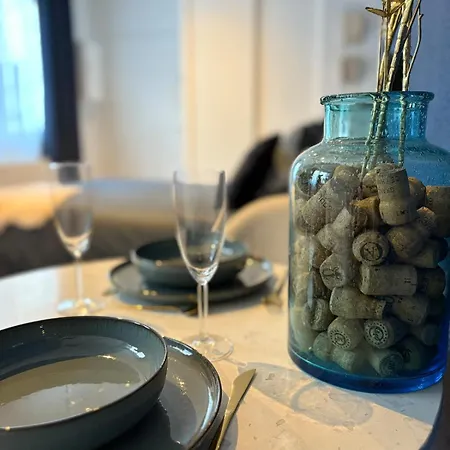 évasion Bleu Champagne&son Parking Privé Appartement *