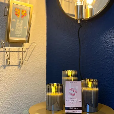 évasion Bleu Champagne&son Parking Privé Appartement *