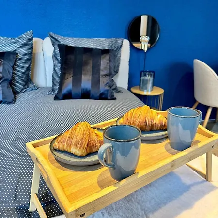 évasion Bleu Champagne&son Parking Privé *