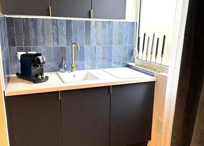 Evasion Bleu Champagne & Son Parking Prive Appartement *