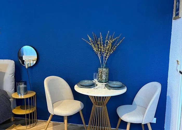 Evasion Bleu Champagne & Son Parking Prive Appartement