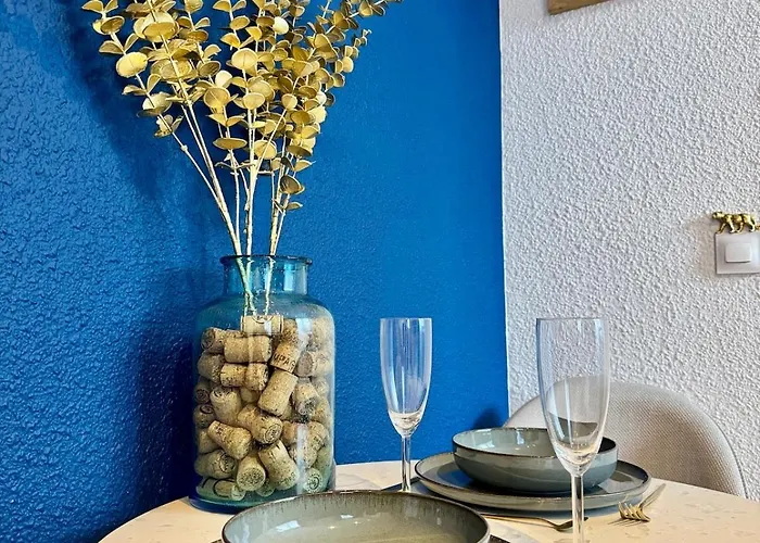 Appartement Evasion Bleu Champagne & Son Parking Prive Reims