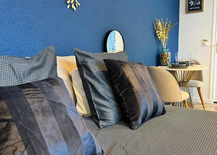 Evasion Bleu Champagne & Son Parking Prive Appartement Reims